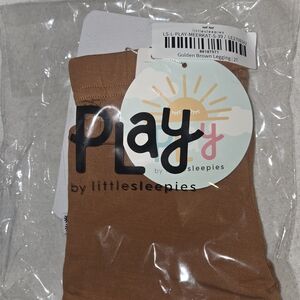 Little Sleepies Warm Brown Leggings NIB